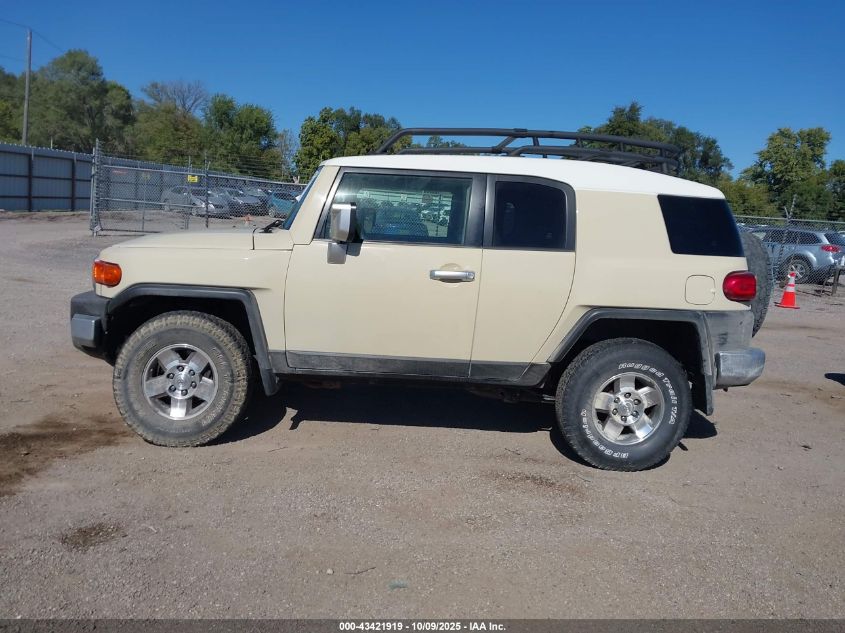 2008 Toyota Fj Cruiser VIN: JTEBU11F38K047685 Lot: 43421919