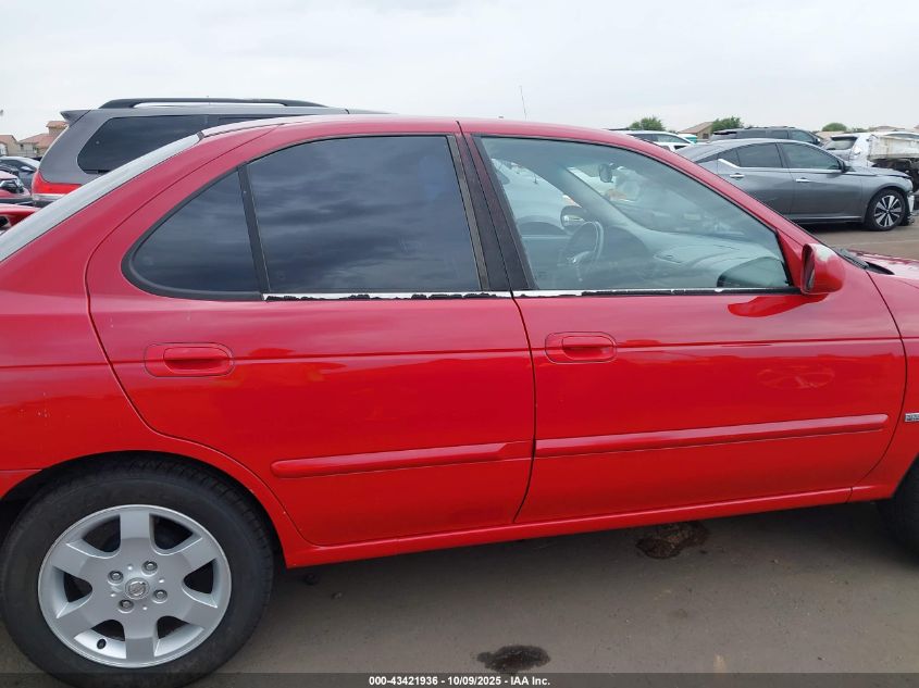 2006 Nissan Sentra 1.8S VIN: 3N1CB51D76L502993 Lot: 43421936