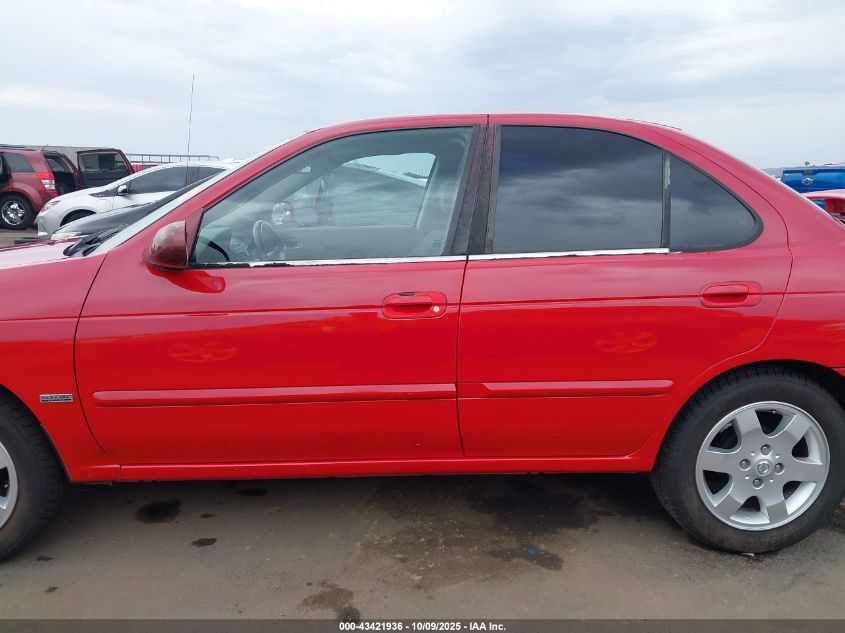 2006 Nissan Sentra 1.8S VIN: 3N1CB51D76L502993 Lot: 43421936