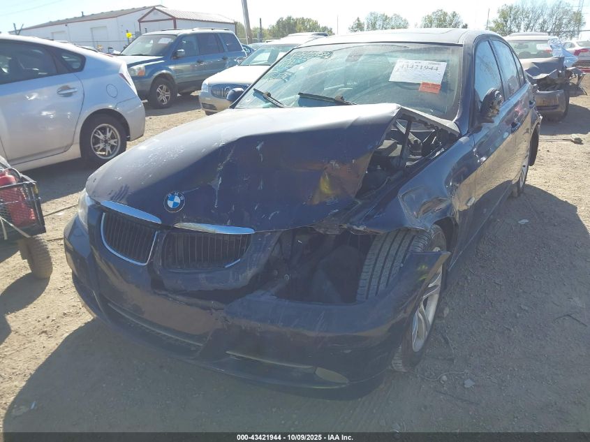 2008 BMW 328I VIN: WBAVA33558KX87102 Lot: 43421944