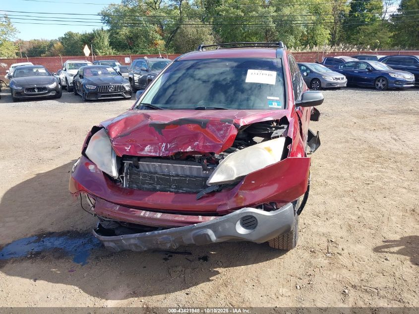 2008 Honda Cr-V Lx VIN: JHLRE48378C032374 Lot: 43421948