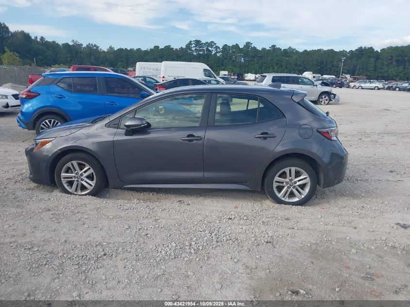 2022 Toyota Corolla Se VIN: JTND4MBE9N3155783 Lot: 43421954