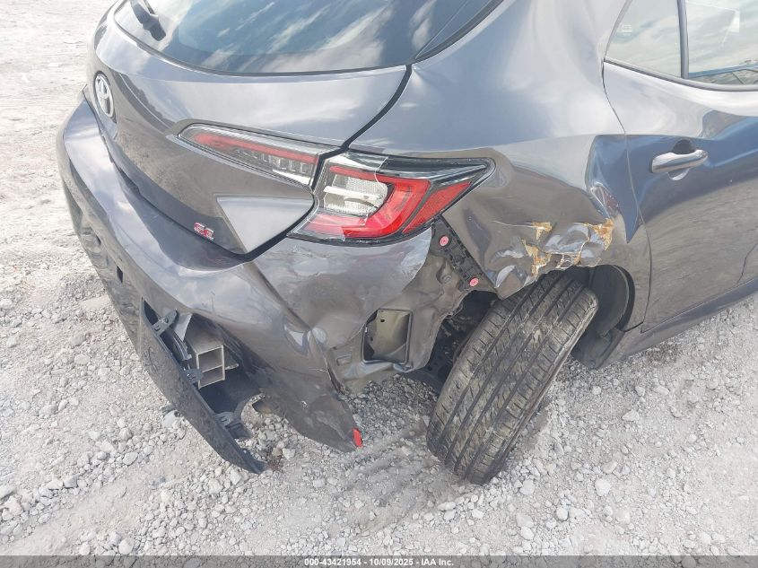 2022 Toyota Corolla Se VIN: JTND4MBE9N3155783 Lot: 43421954