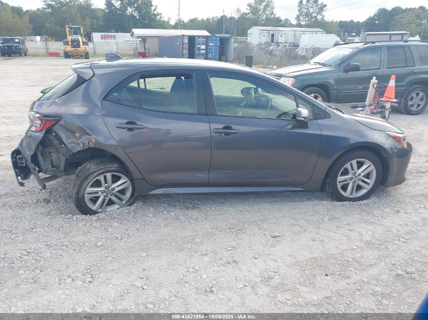 2022 Toyota Corolla Se VIN: JTND4MBE9N3155783 Lot: 43421954