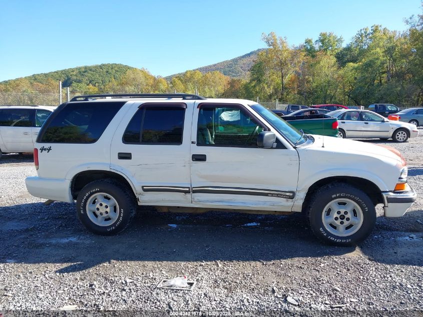 2000 Chevrolet Blazer Ls VIN: 1GNDT13W6Y2393525 Lot: 43421978