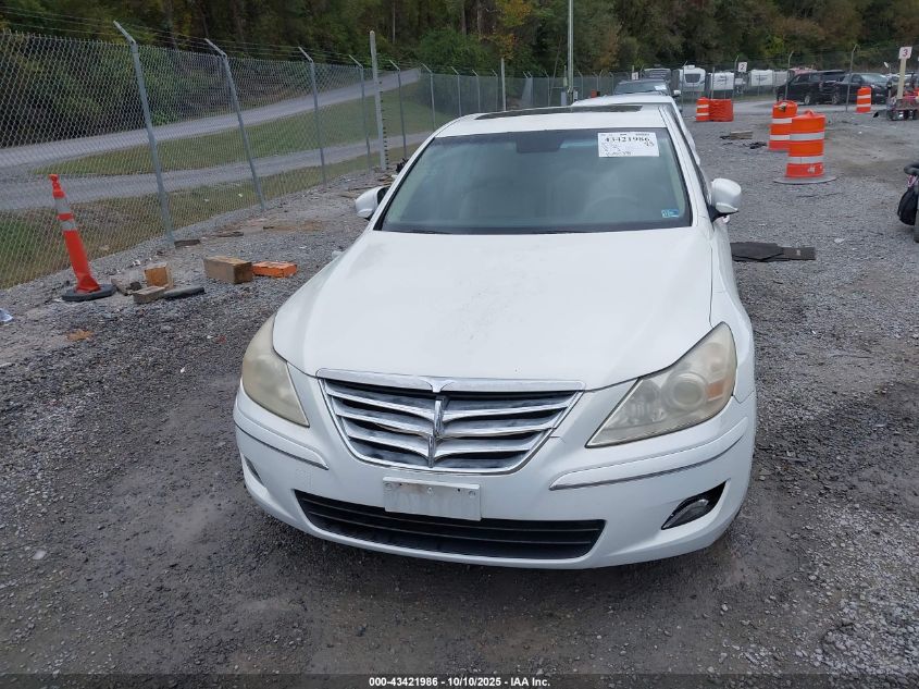 2010 Hyundai Genesis 3.8 VIN: KMHGC4DE8AU075294 Lot: 43421986
