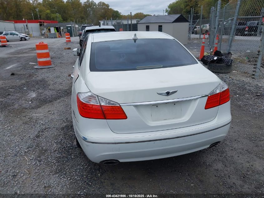 2010 Hyundai Genesis 3.8 VIN: KMHGC4DE8AU075294 Lot: 43421986