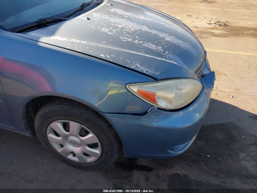 2004 Toyota Camry Le VIN: 4T1BE32K74U887004 Lot: 43421998