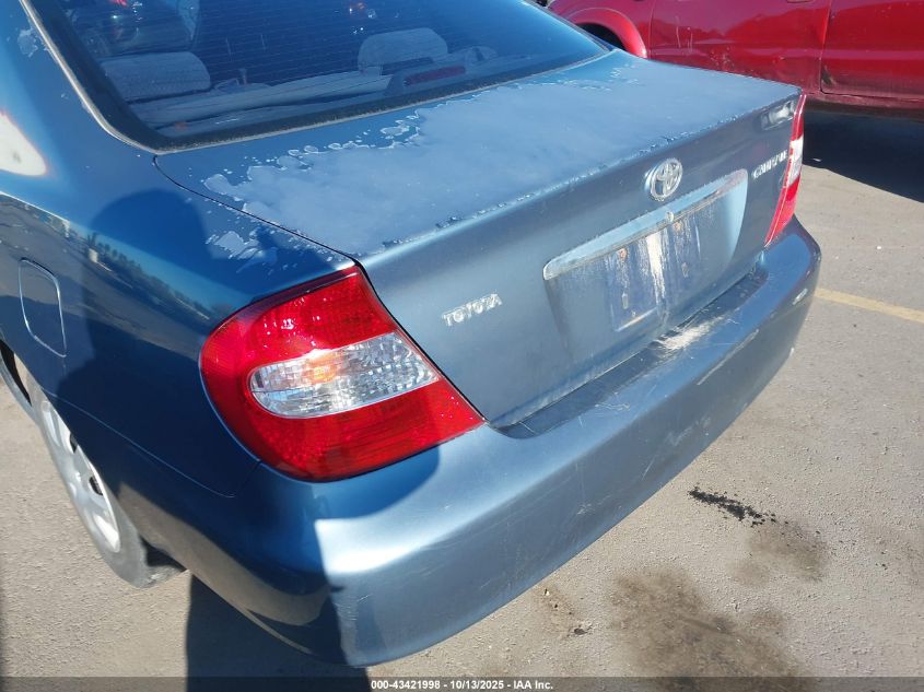 2004 Toyota Camry Le VIN: 4T1BE32K74U887004 Lot: 43421998