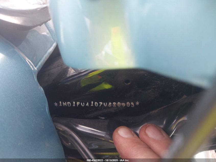 2007 Harley-Davidson Flhrs VIN: 1HD1FY4107Y680903 Lot: 43422022