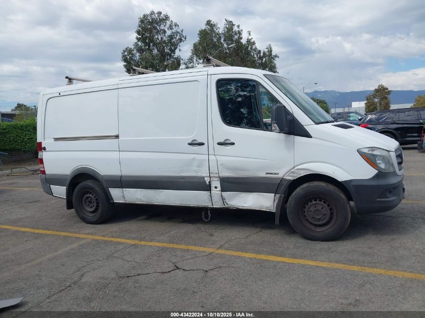 2014 Mercedes-Benz Sprinter 2500 Normal Roof VIN: WD3PE7DC7E5923786 Lot: 43422024