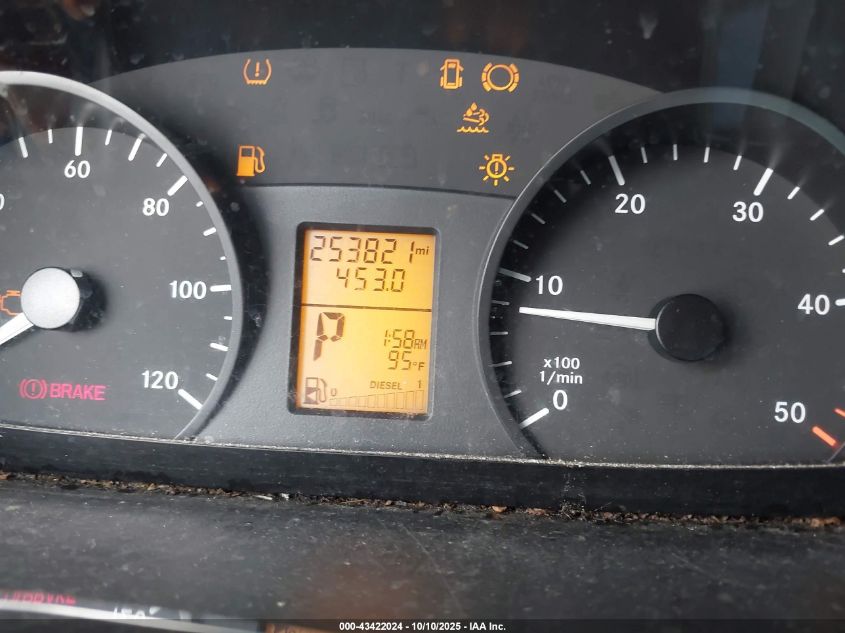 2014 Mercedes-Benz Sprinter 2500 Normal Roof VIN: WD3PE7DC7E5923786 Lot: 43422024