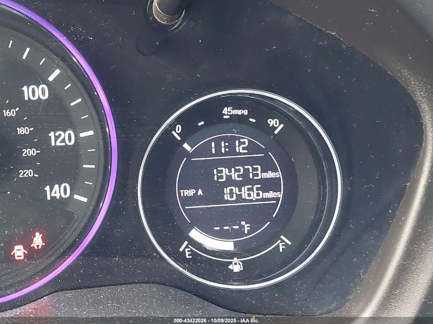 2016 Honda Hr-V Lx VIN: 3CZRU5H3XGM713237 Lot: 43422026