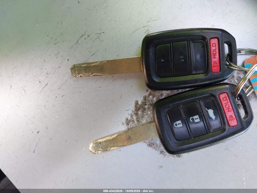 2016 Honda Hr-V Lx VIN: 3CZRU5H3XGM713237 Lot: 43422026