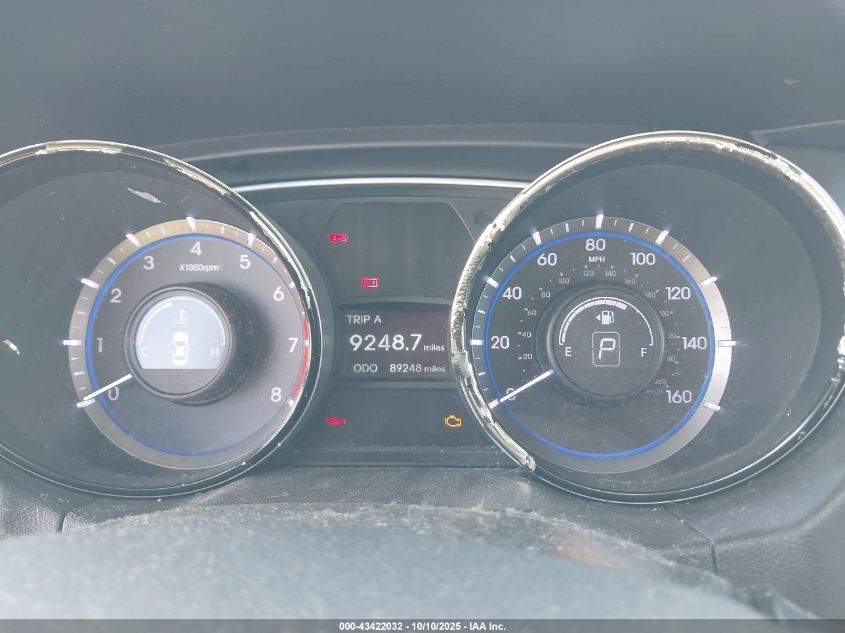 2013 Hyundai Sonata Gls VIN: 5NPEB4AC5DH660995 Lot: 43422032