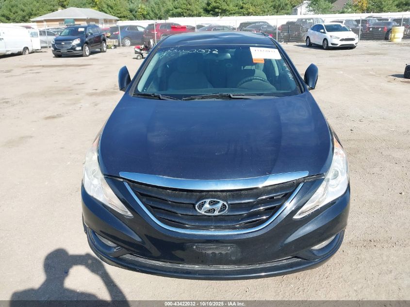 2013 Hyundai Sonata Gls VIN: 5NPEB4AC5DH660995 Lot: 43422032