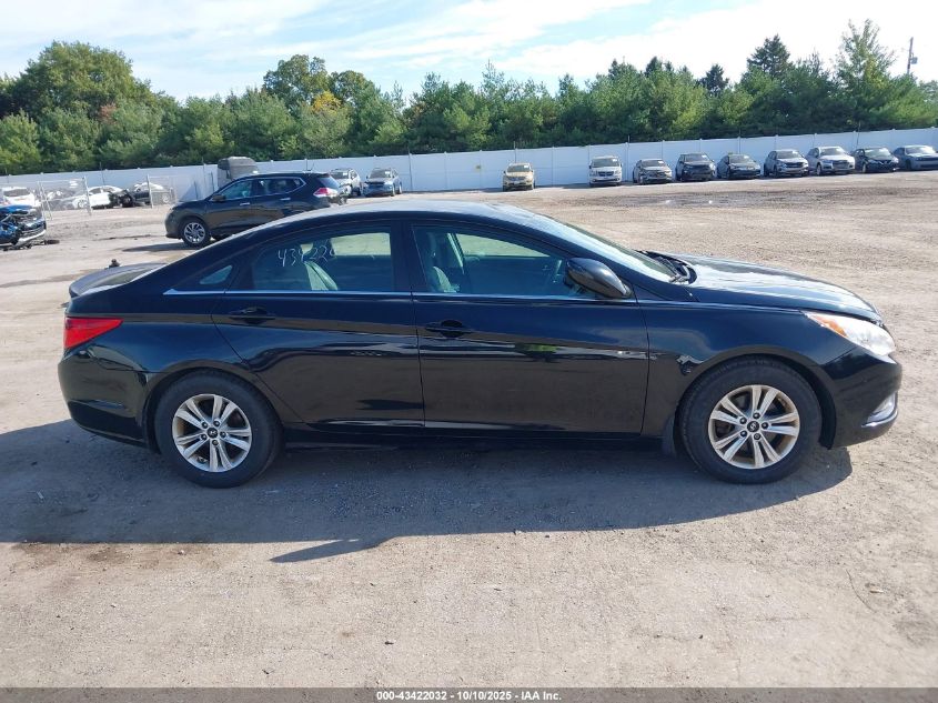 2013 Hyundai Sonata Gls VIN: 5NPEB4AC5DH660995 Lot: 43422032