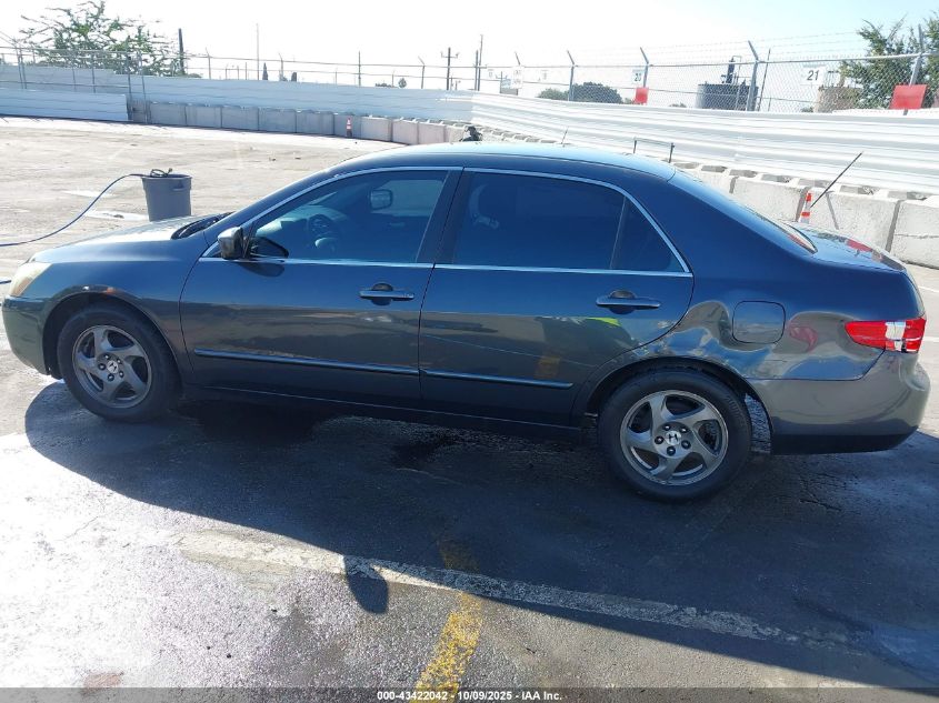 2005 Honda Accord 2.4 Lx VIN: 1HGCM56445A123117 Lot: 43422042