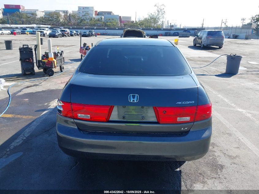 2005 Honda Accord 2.4 Lx VIN: 1HGCM56445A123117 Lot: 43422042