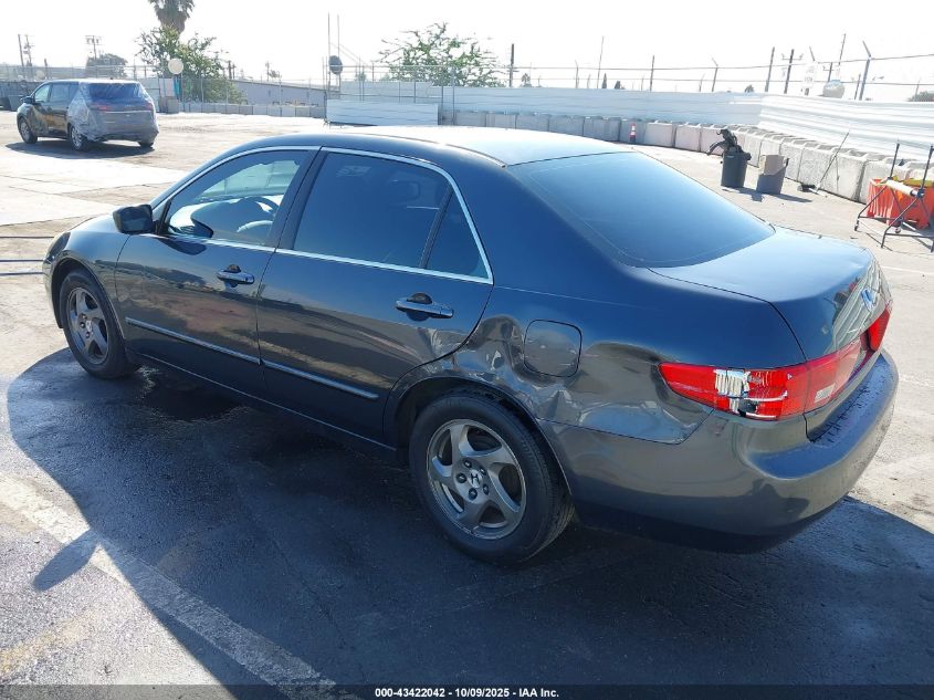 2005 Honda Accord 2.4 Lx VIN: 1HGCM56445A123117 Lot: 43422042