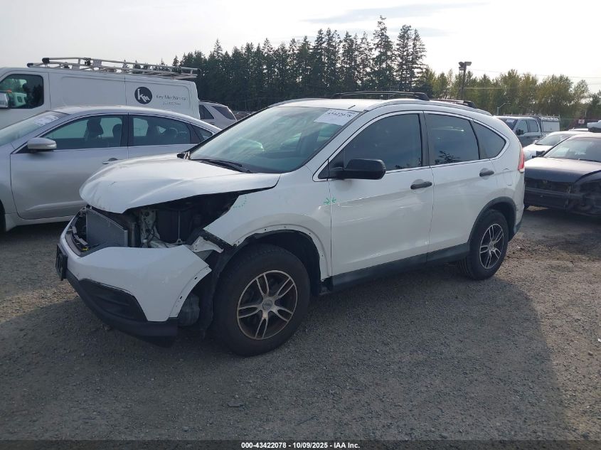 2013 Honda Cr-V Lx VIN: 5J6RM3H31DL009476 Lot: 43422078