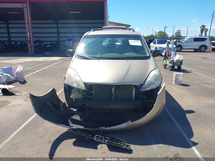 2007 Toyota Sienna Ce/Le VIN: 5TDZK23C87S001875 Lot: 43422099