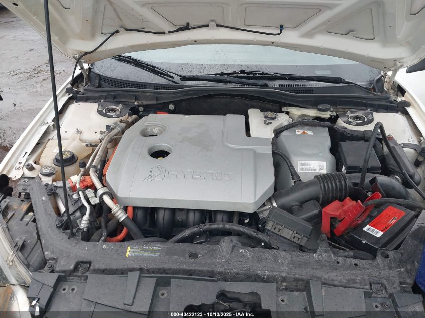 2010 Ford Fusion Hybrid VIN: 3FADP0L3XAR301997 Lot: 43422123