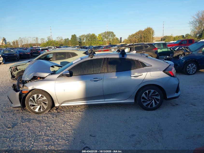 2017 Honda Civic Lx VIN: SHHFK7H26HU206177 Lot: 43422129