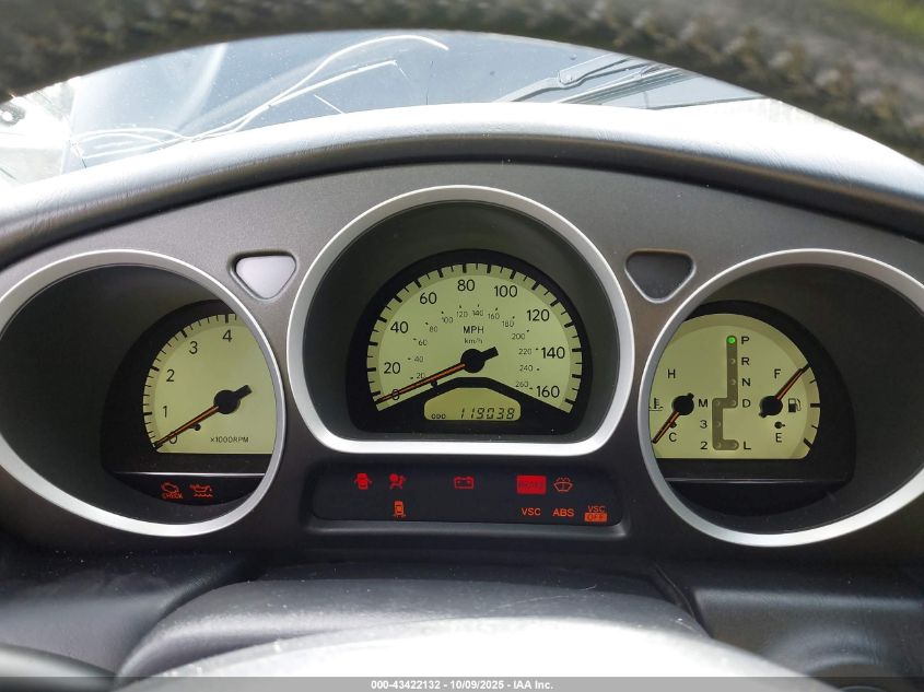 2001 Lexus Gs 300 VIN: JT8BD69S010135483 Lot: 43422132