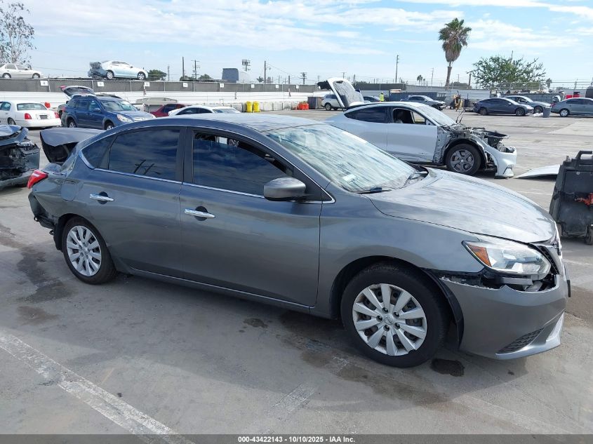 2019 Nissan Sentra S VIN: 3N1AB7AP6KY205188 Lot: 43422143