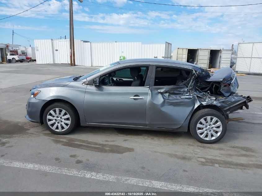 2019 Nissan Sentra S VIN: 3N1AB7AP6KY205188 Lot: 43422143