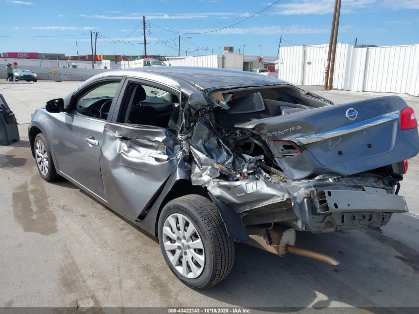 2019 Nissan Sentra S VIN: 3N1AB7AP6KY205188 Lot: 43422143