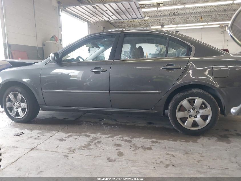 2009 Kia Optima Lx VIN: KNAGE228095338168 Lot: 43422162