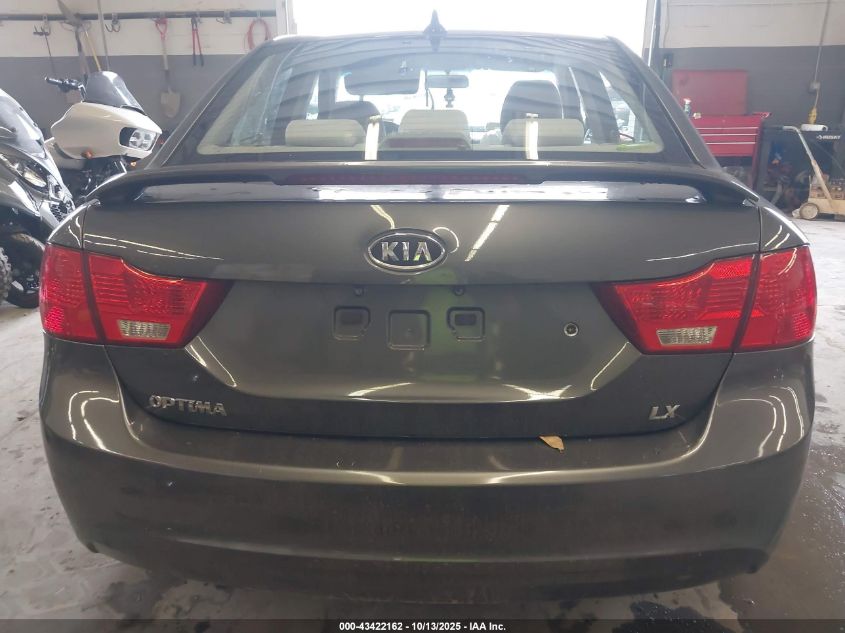 2009 Kia Optima Lx VIN: KNAGE228095338168 Lot: 43422162