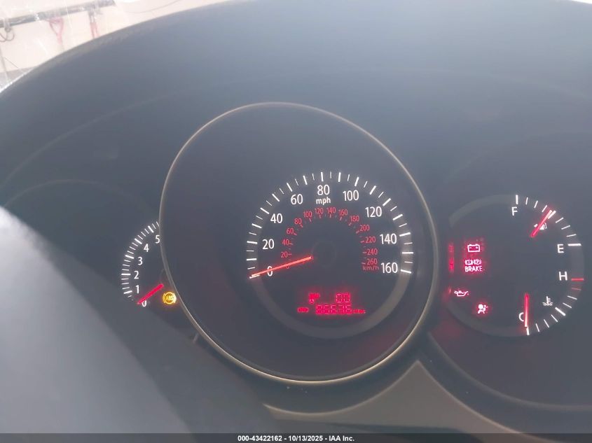 2009 Kia Optima Lx VIN: KNAGE228095338168 Lot: 43422162