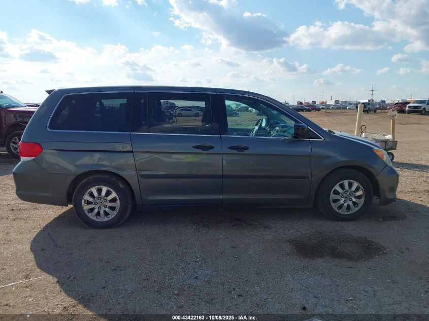 2008 Honda Odyssey Lx VIN: 5FNRL38208B026357 Lot: 43422163