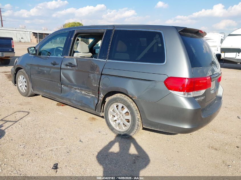 2008 Honda Odyssey Lx VIN: 5FNRL38208B026357 Lot: 43422163
