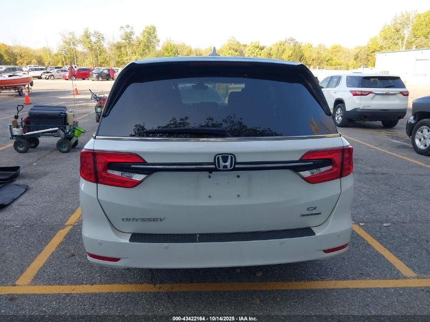 2022 Honda Odyssey Touring VIN: 5FNRL6H82NB026586 Lot: 43422164