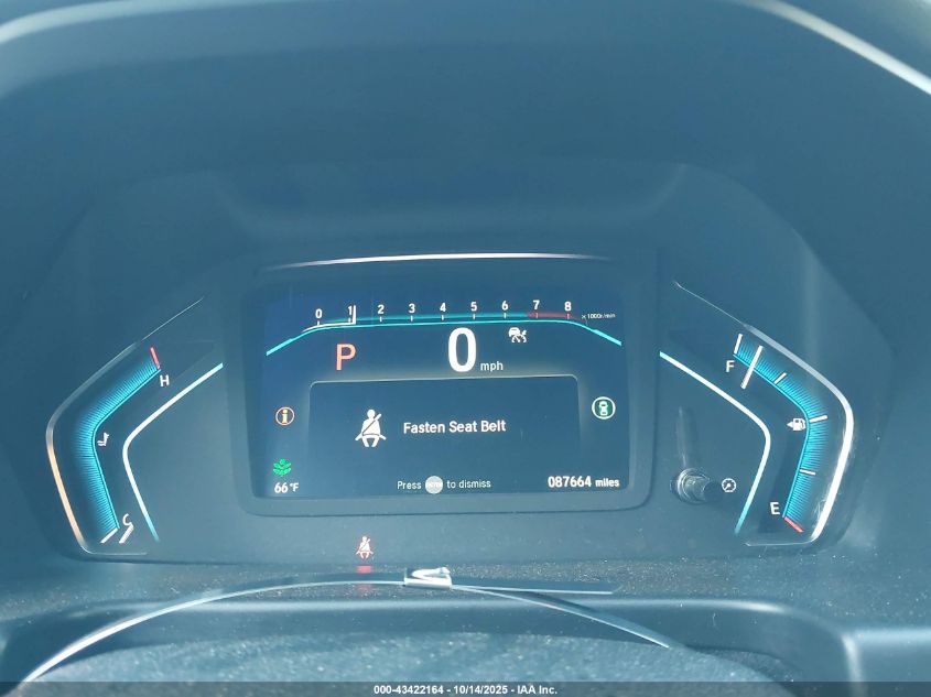 2022 Honda Odyssey Touring VIN: 5FNRL6H82NB026586 Lot: 43422164