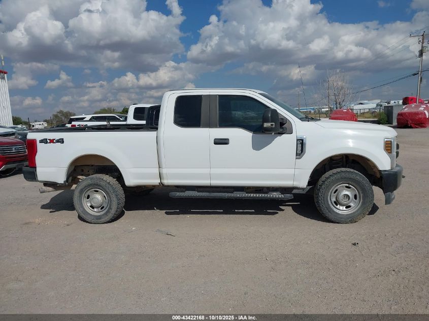 2019 Ford F-250 Xl VIN: 1FT7X2B67KEE36535 Lot: 43422168