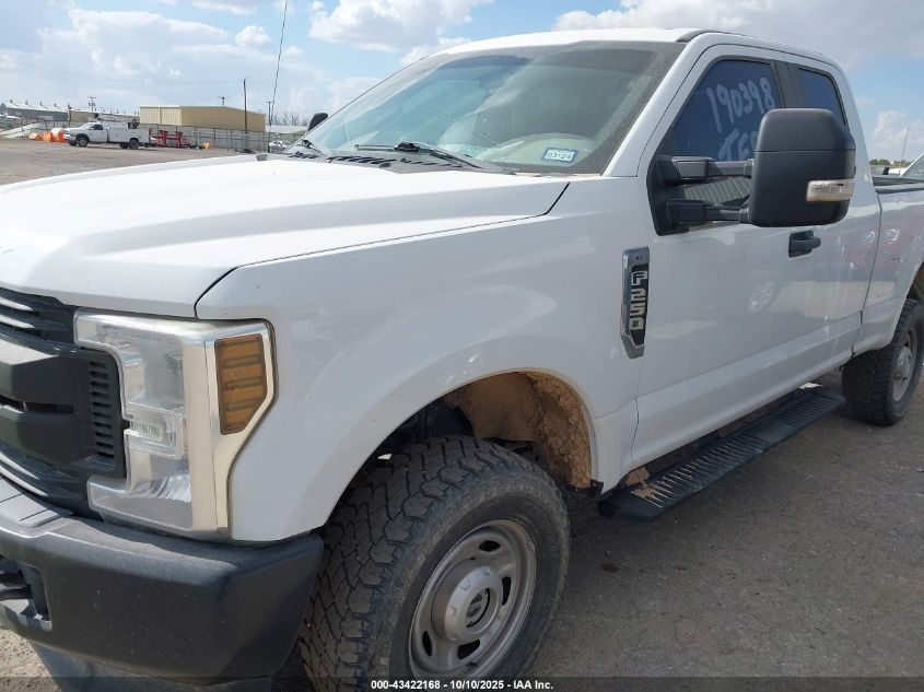 2019 Ford F-250 Xl VIN: 1FT7X2B67KEE36535 Lot: 43422168