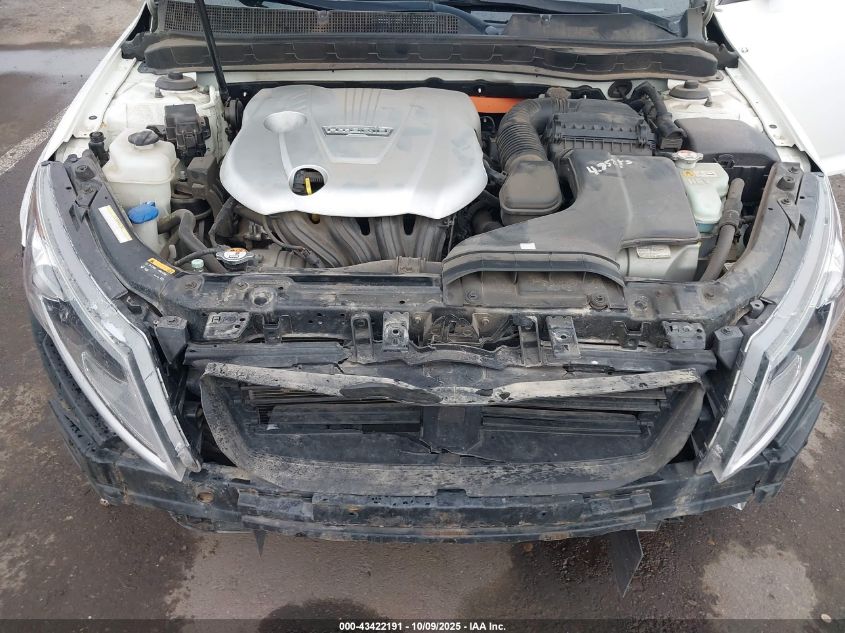 2013 Kia Optima Hybrid Lx VIN: KNAGM4AD8D5042059 Lot: 43422191