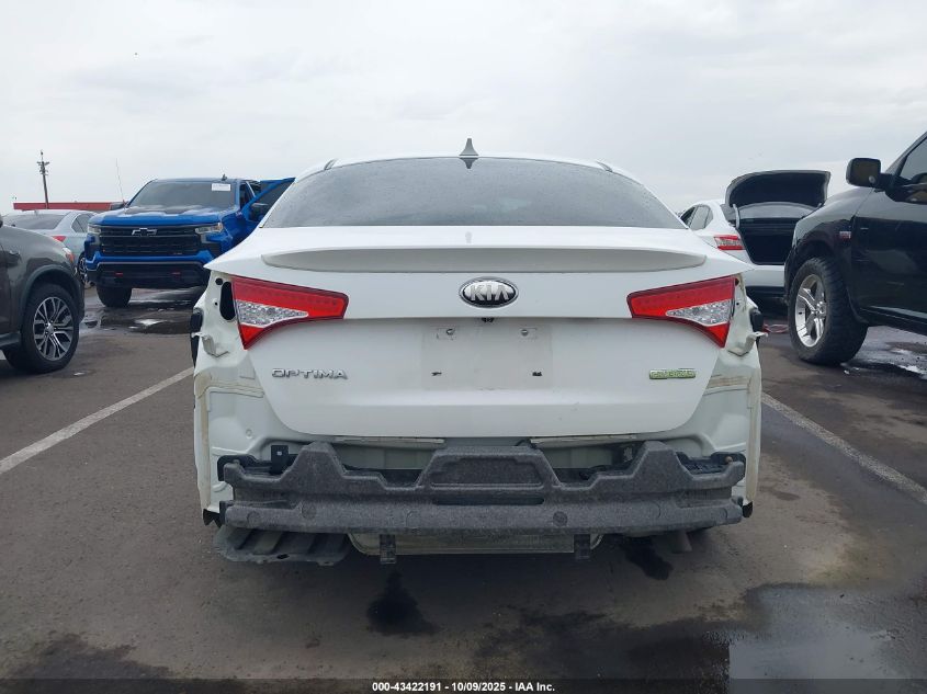 2013 Kia Optima Hybrid Lx VIN: KNAGM4AD8D5042059 Lot: 43422191