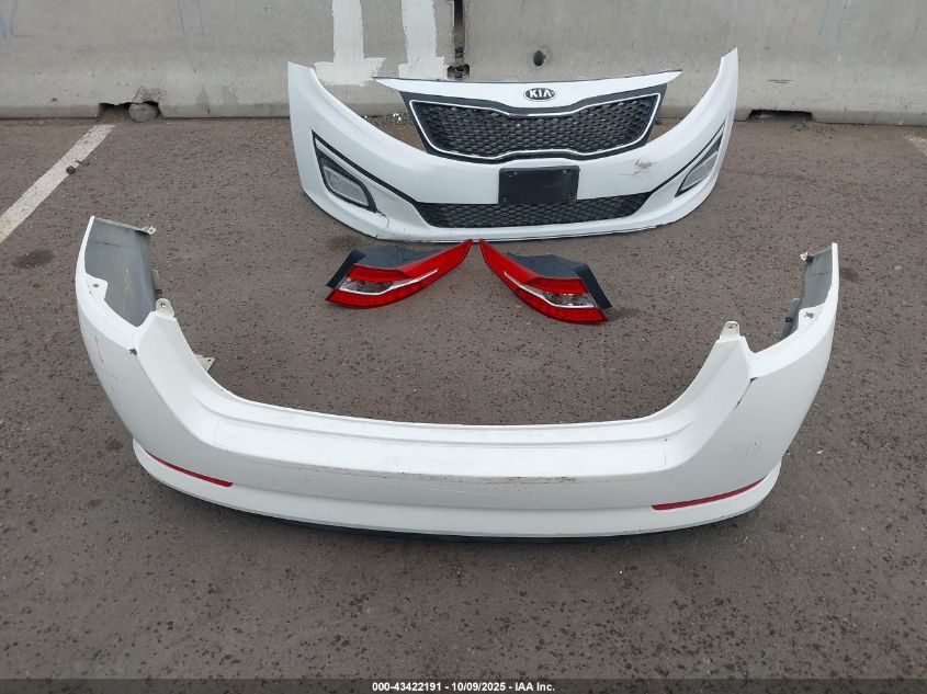 2013 Kia Optima Hybrid Lx VIN: KNAGM4AD8D5042059 Lot: 43422191