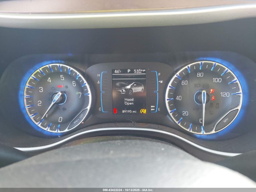 2017 Chrysler Pacifica Touring-L VIN: 2C4RC1BG1HR816344 Lot: 43422224