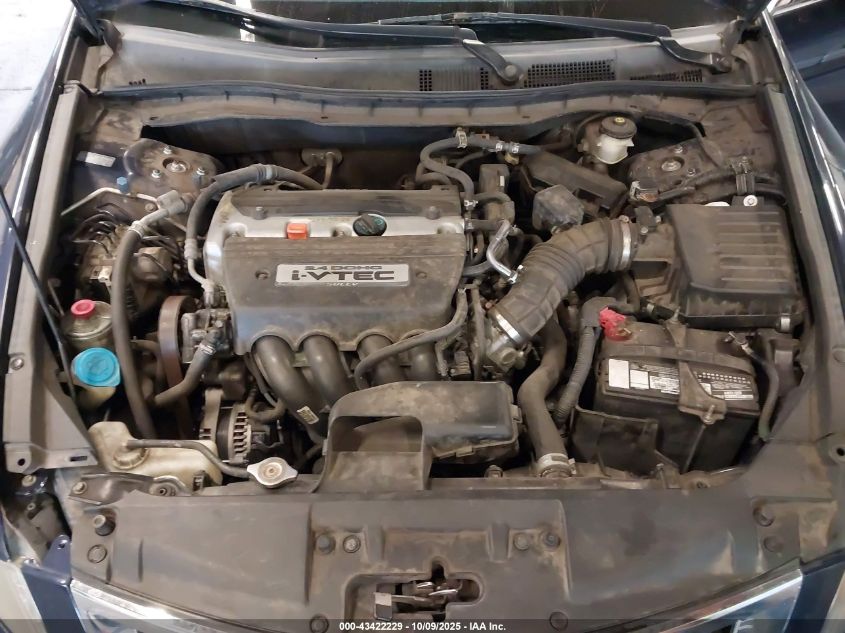 2009 Honda Accord 2.4 Lx VIN: 1HGCP26349A103954 Lot: 43422229