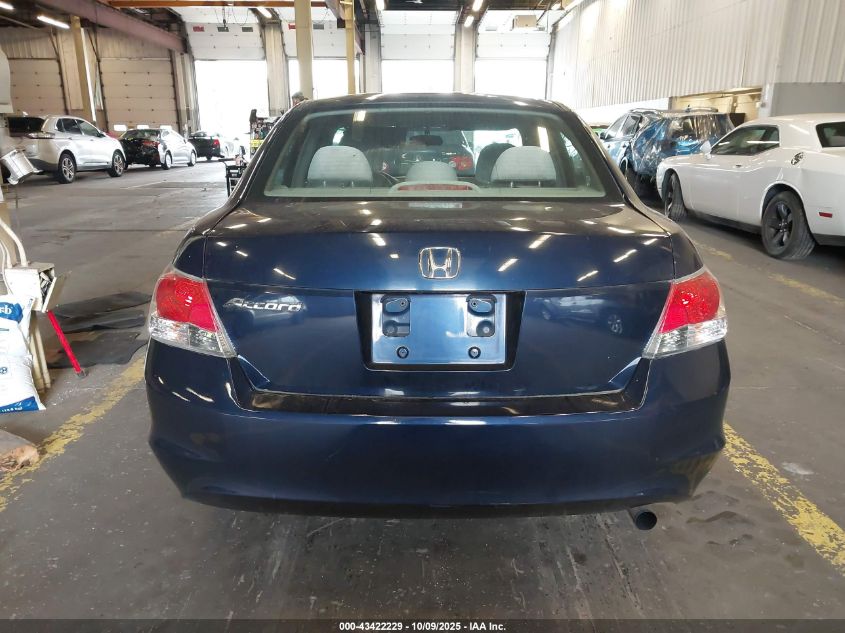 2009 Honda Accord 2.4 Lx VIN: 1HGCP26349A103954 Lot: 43422229