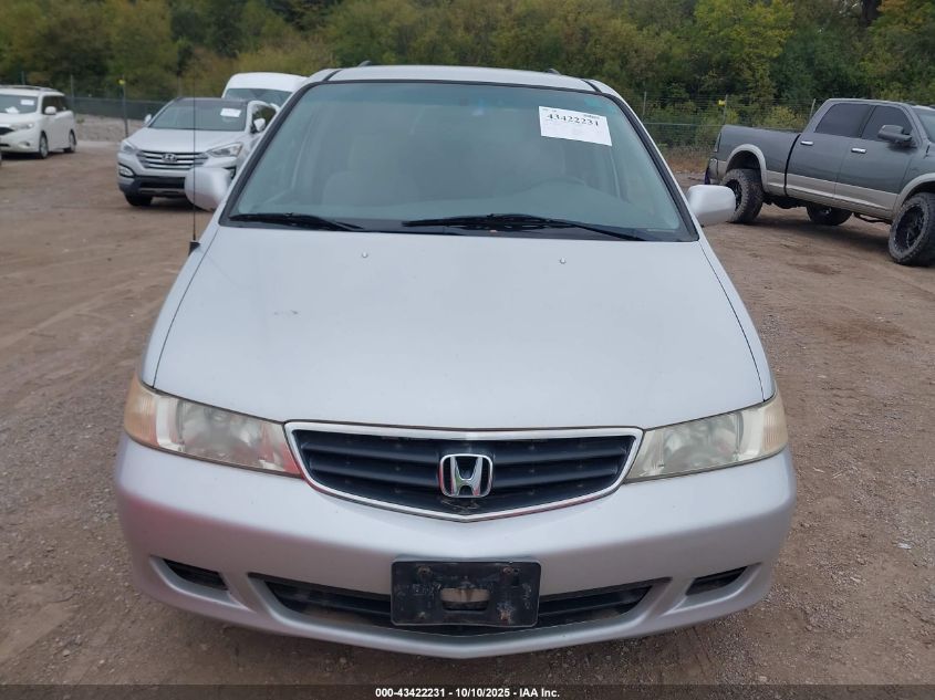 2004 Honda Odyssey Ex VIN: 5FNRL186X4B059271 Lot: 43422231