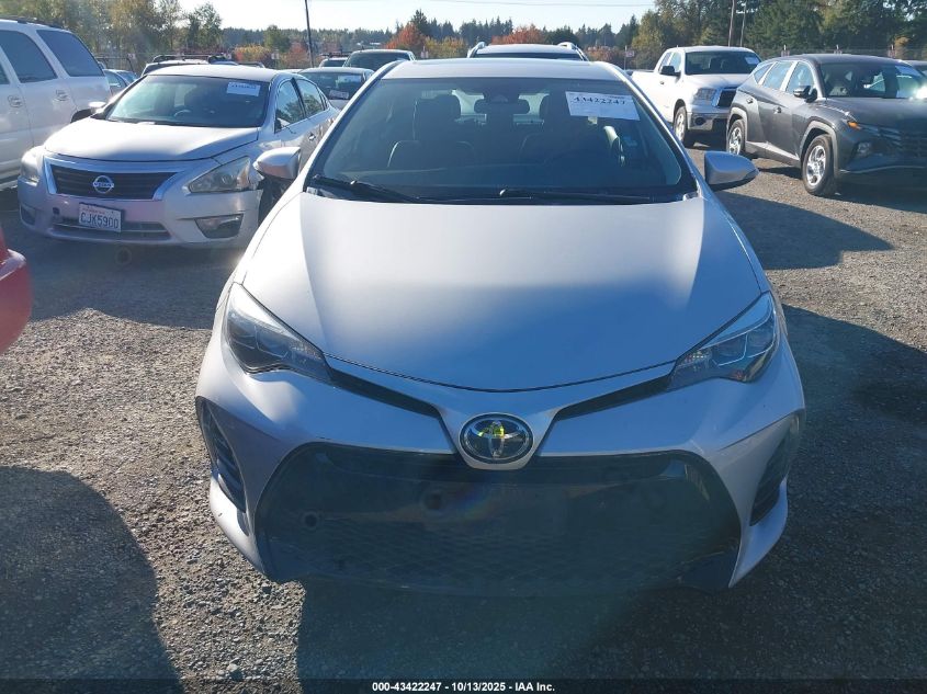 2017 Toyota Corolla Xse VIN: 5YFBURHE0HP674376 Lot: 43422247