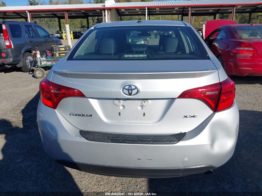 2017 Toyota Corolla Xse VIN: 5YFBURHE0HP674376 Lot: 43422247